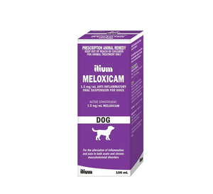 ilium Meloxicam Suspension 1.5 for Dogs 100ml - Shopivet.com