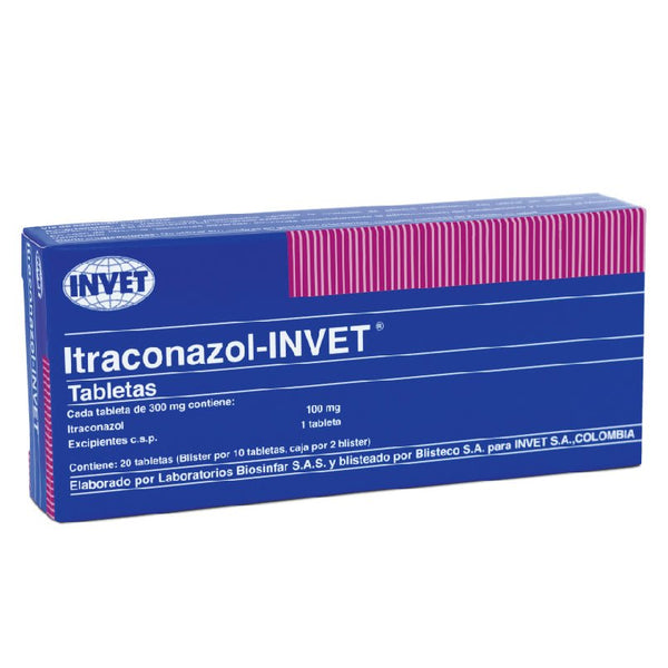 Itraconazol-invet 20 Taplets - Shopivet.com