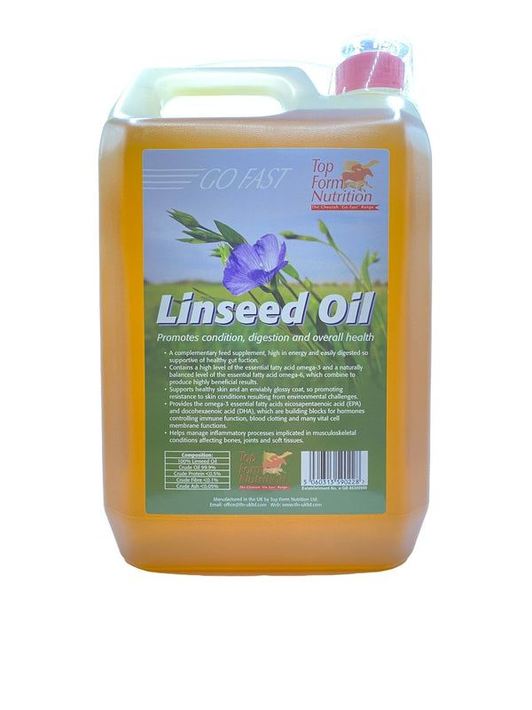 Linseed oil Go Fast 5Liter - Shopivet.com
