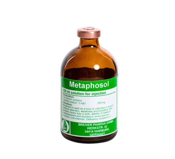 Metaphosol 200mg/ml Solution for Injection 100ml - Shopivet.com