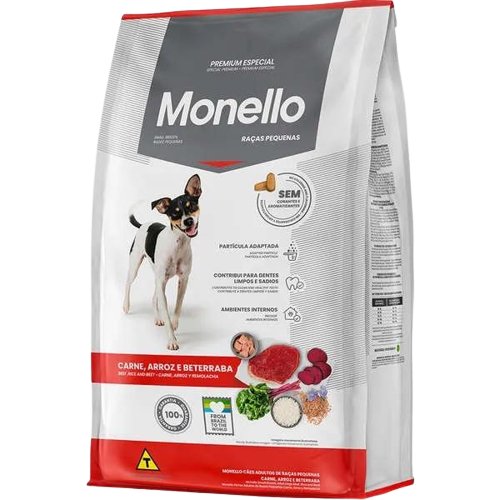Monello Special Premium Small Breed Adult Dog (beef, rice & beet) 1kg - Shopivet.com