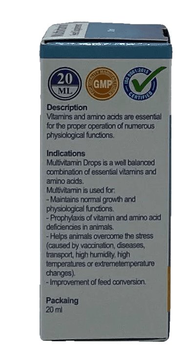 Multivitamin drops 20 ml - Shopivet.com