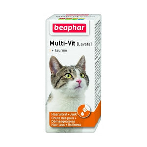 MULTIVITAMIN LIQUID WITH TAURINE FOR CAT 50 ML - Shopivet.com
