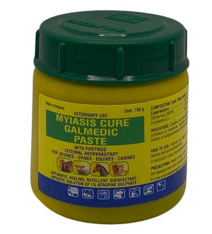 MYIASIS CURE GALMEDIC PASTE 100 gm - Shopivet.com