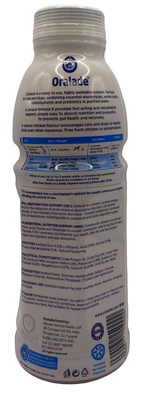 Oralade + GI Support 500ML - Shopivet.com