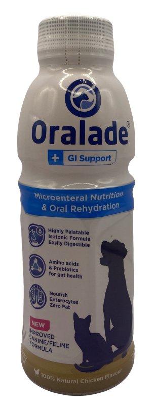 Oralade + GI Support 500ML - Shopivet.com