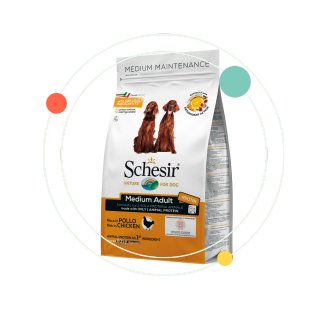 Schesir Medium Adult Maintenance With Chicken 3k - Shopivet.com