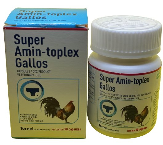 Super Amin-toplex Gallos 90 Capsules - Shopivet.com