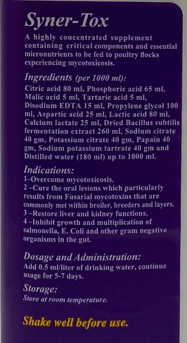 Syner-Tox 1L - Shopivet.com