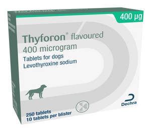 Thyforon Flavoured Tablets 400mcg 250 Tabs - Shopivet.com