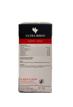 ULTRA Birds Ferti Max 100ml - Shopivet.com