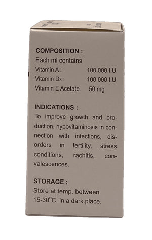 UVEDCO - AD3E 100 ml - Shopivet.com