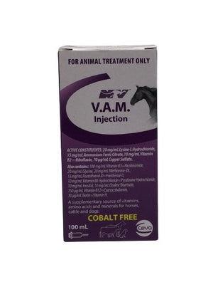 V.A.M INJECTION 100ml - Shopivet.com