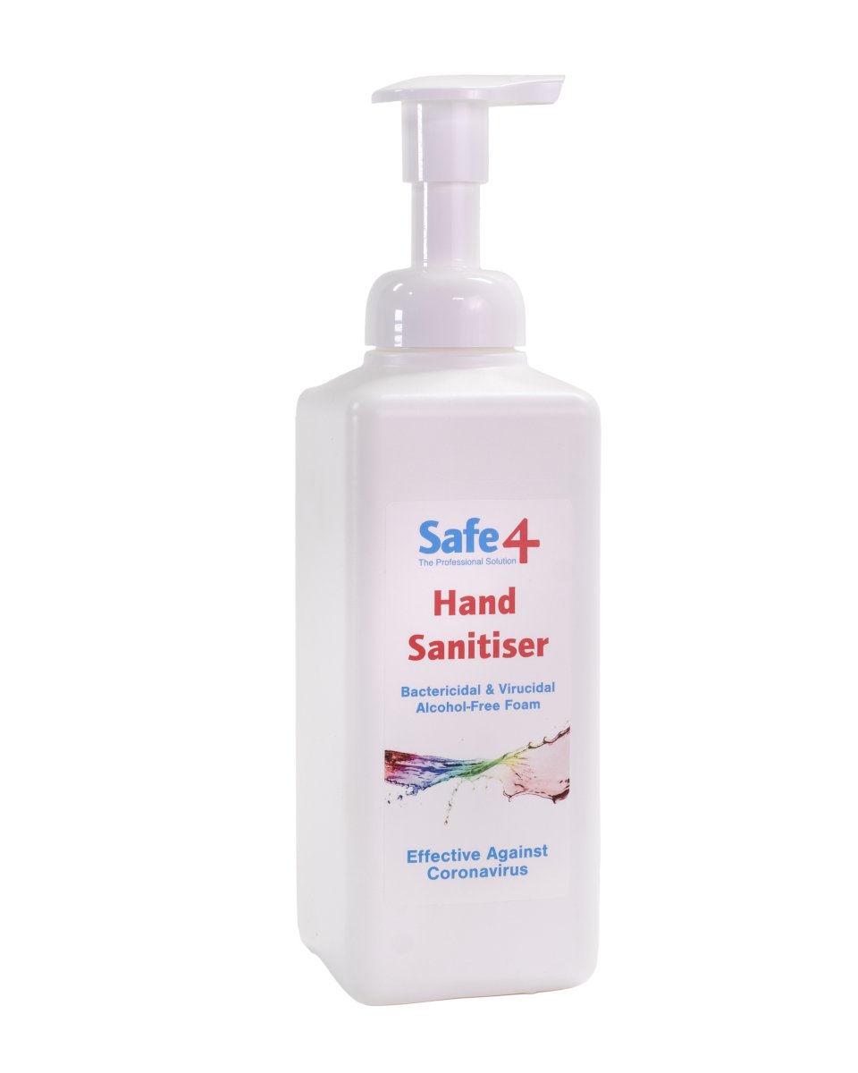 Hand store sanitiser foam