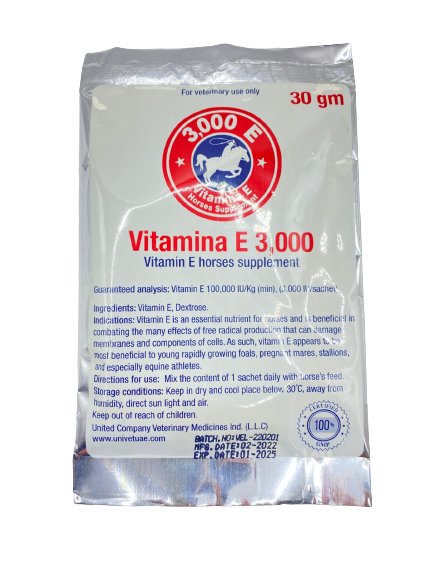 Vitamin E 3000 UAE 30gm - Shopivet.com