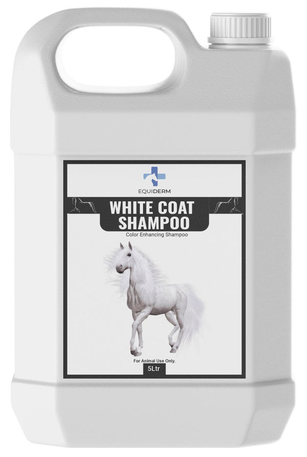 White Coat Shampoo for Horses for5L - Shopivet.com
