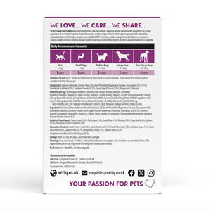 VETIQ Senior Care for Cats & Dogs 45 Tablets -