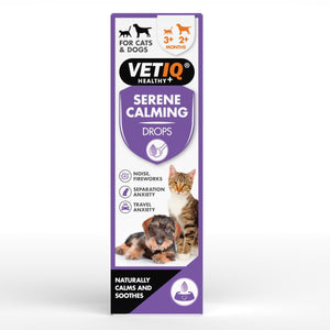 VETIQ Serene Calming Drops for Cats & Dogs 100ml -