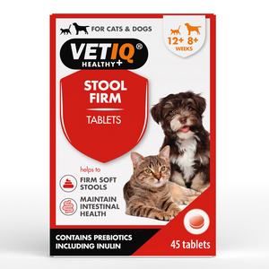 VETIQ Stool Firm for Cats & Dogs 45 Tablets -