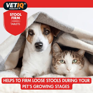VETIQ Stool Firm for Cats & Dogs 45 Tablets -