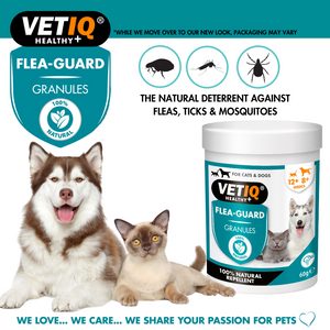 VETIQ Flea-Guard Granules for Cats & Dogs 60g - 60g