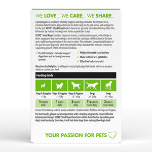 VETIQ Stool Repel for Dogs & Puppies 30 Tablets -