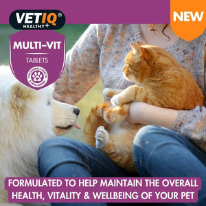 VETIQ Multi-Vit Cat & Dog Supplement 45 Tablets -