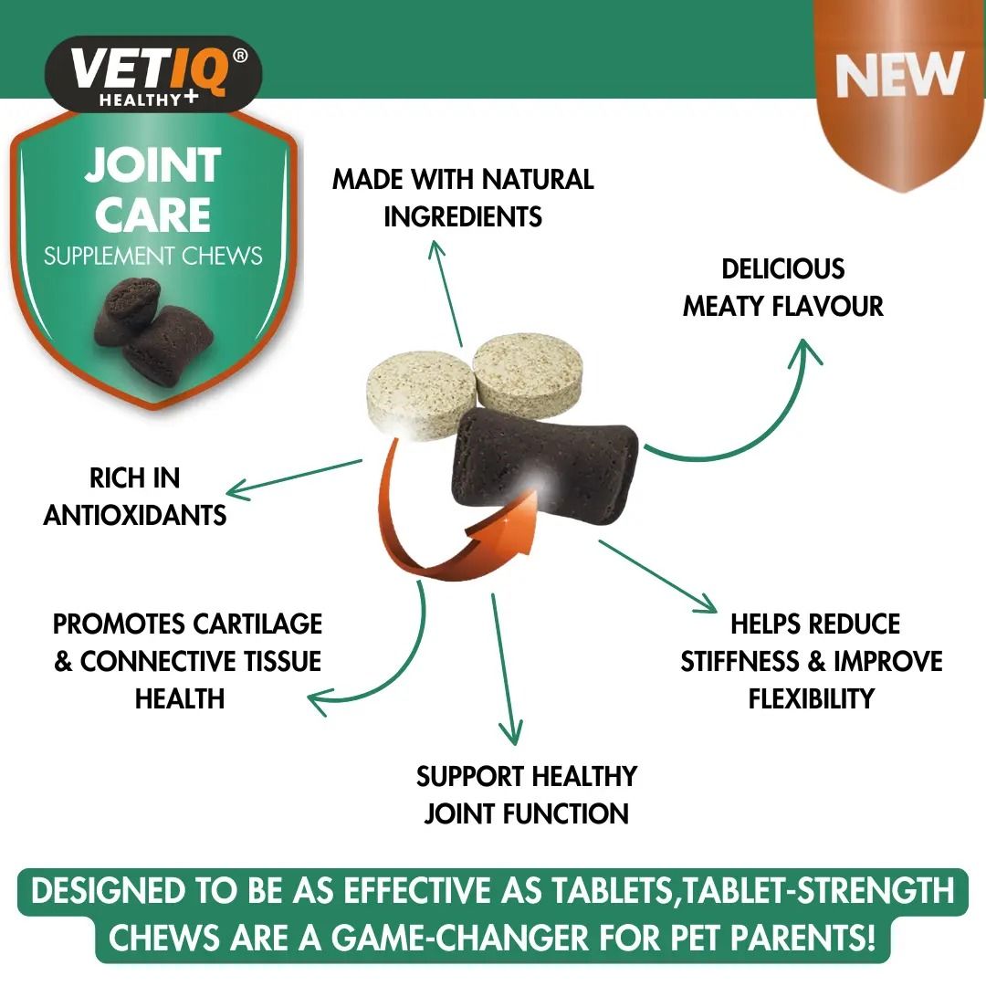 VETIQ Joint Care Dog Supplement Chews 230g - 230g