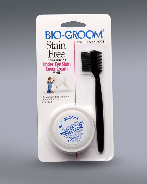 Bio Groom Stain Free Under Eye Stain Cover Cream Dog Tear Stain Remover - 0.7 oz.