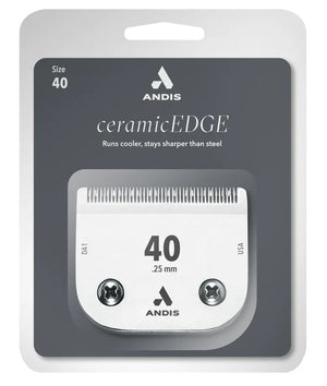 Andis Ceramic Edge® Detachable Blade[Blade Size - 40 - 0.25mm]