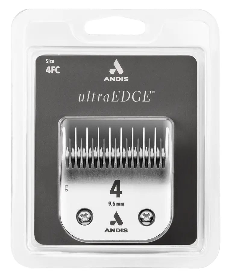 Andis UltraEdge® Detachable Blade, Size 4 Skip Tooth[Blade Size - 4 / 9.5mm]