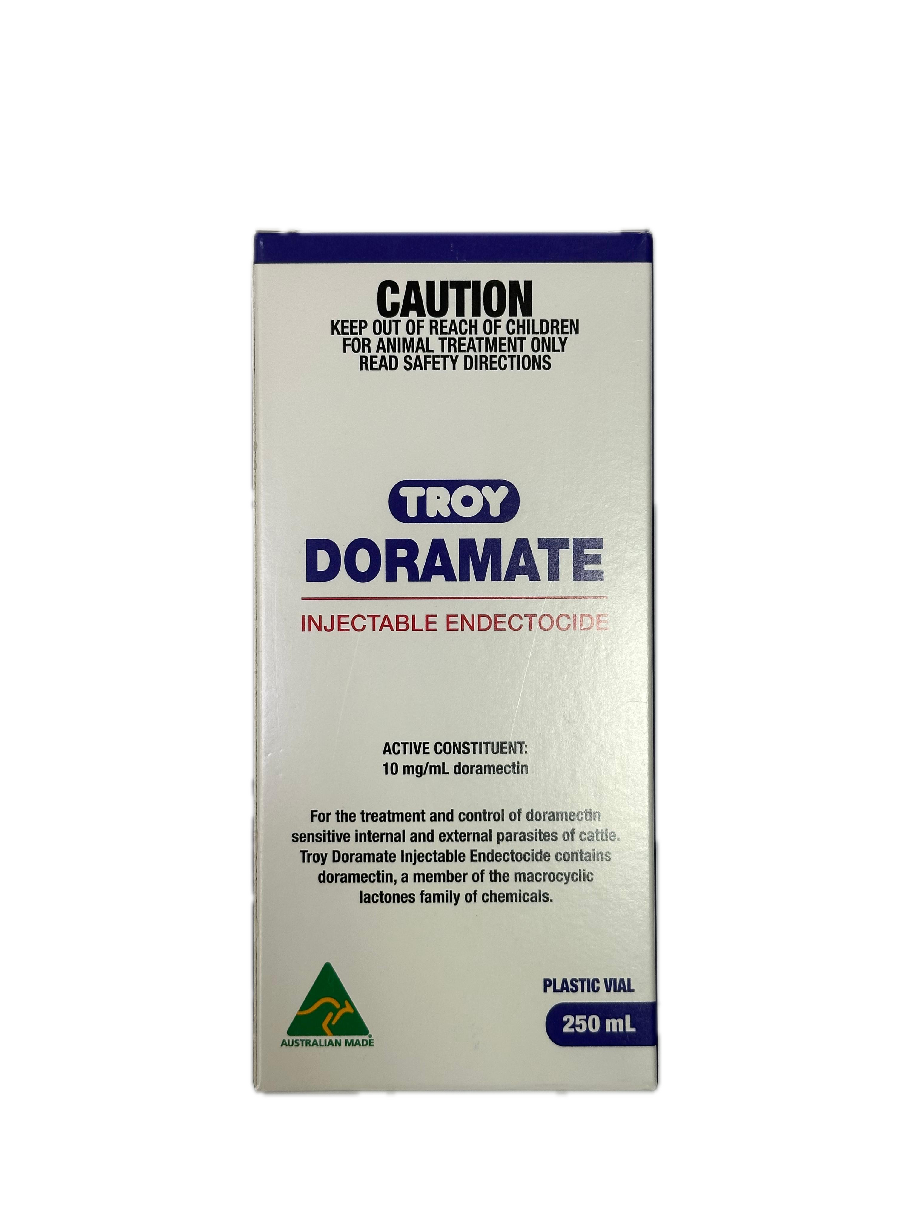 Troy Doramate Injectable Endectocide 500ml | Shopivet – Shopivet.com