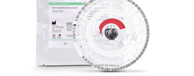 THYROXINE (T4)/ CHOLESTEROL T4, CHOL BOX OF 12 ROTORS