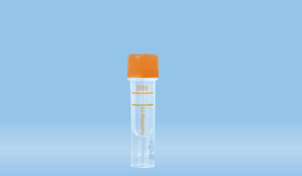 LITHIUM HEPARIN .5ML TUBES (EU), PACK OF 100