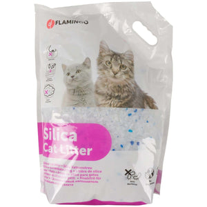 Flamingo Silica Medium Grains Cat Litter - 2.25KG