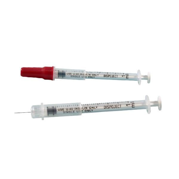 DISPOJECT STANDARD INSULIN SYRINGE 1ML