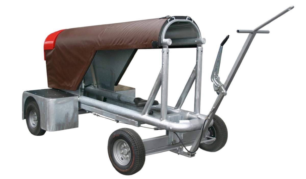 MOBILE BOVINE COLLECTION DUMMY, HYDRAULIC HEIGHT ADJUSTMENT