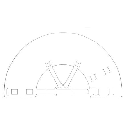 CURAVET ELIZABETHAN COLLAR 30 CM, 10/PK