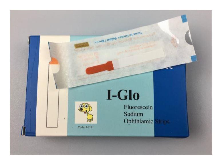 FLUORESCEIN TEST, 100 STRIPS