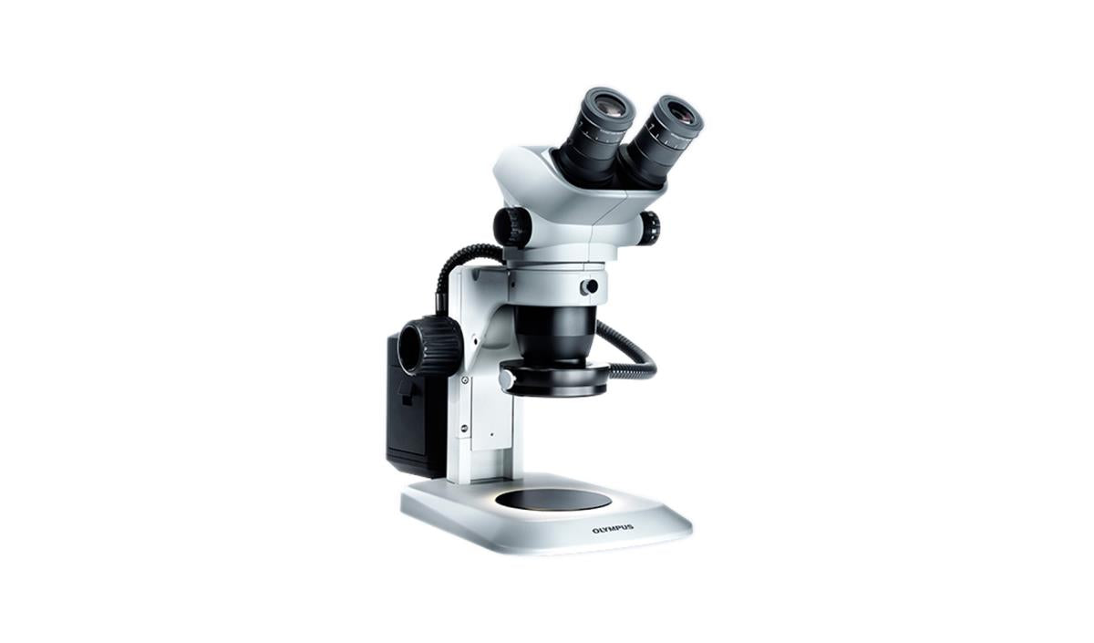 STEREO ZOOM MICROSCOPE OLYMPUS SZ61 TRINOCULAR, WITH SZ2-IL