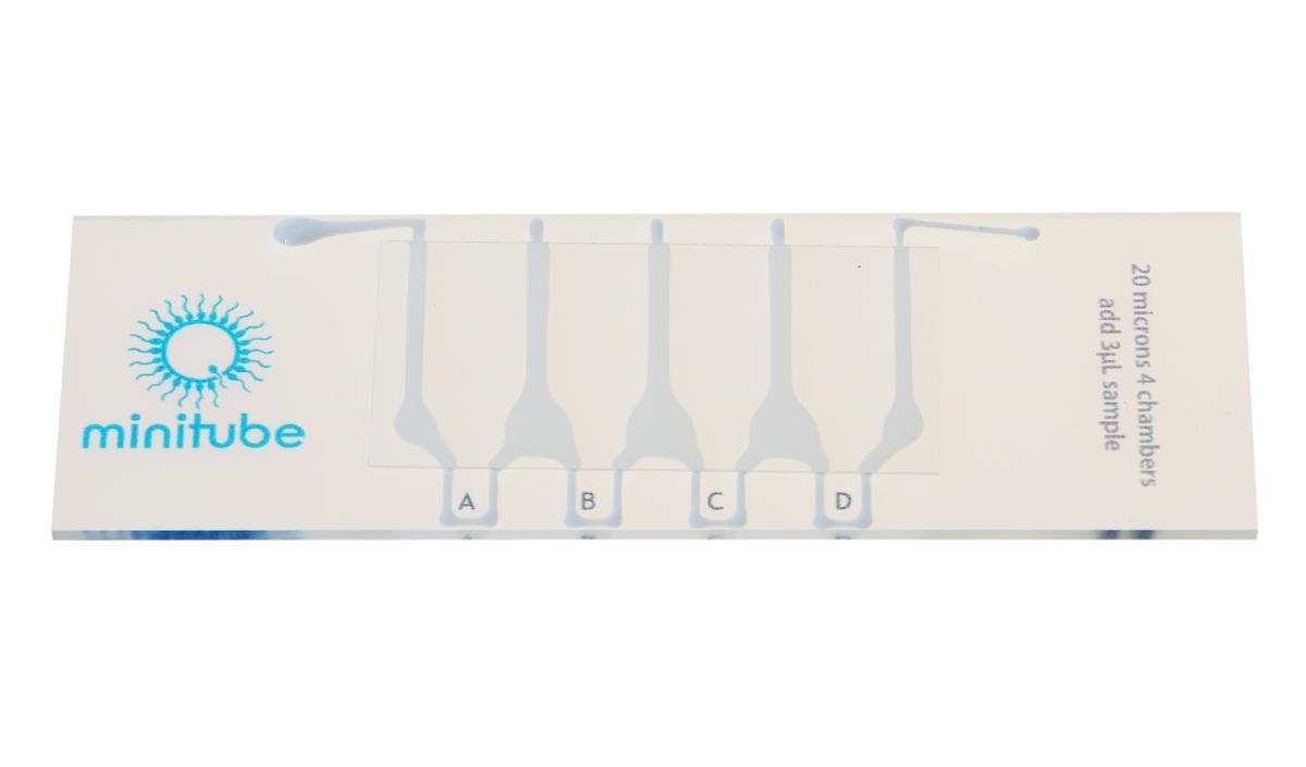 COUNTING CHAMBER "SPERM COUNT" 20 µM, 4 AREAS, 25/PACKAGE