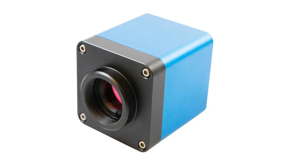 DIGITAL COLOUR CAMERA FOR MICROSCOPES WITH INTEGRATED IMAGE