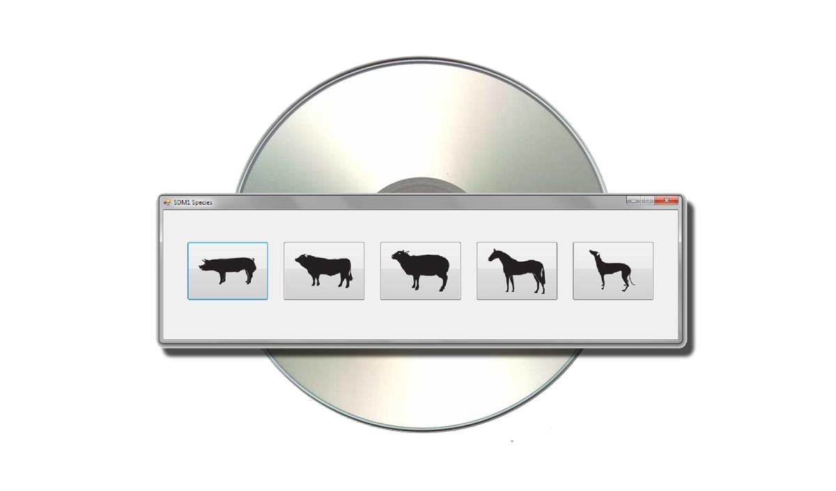 MULTISPECIES SOFTWARE SDM 1: REPROGRAMMING TO OTHER SPECIES
