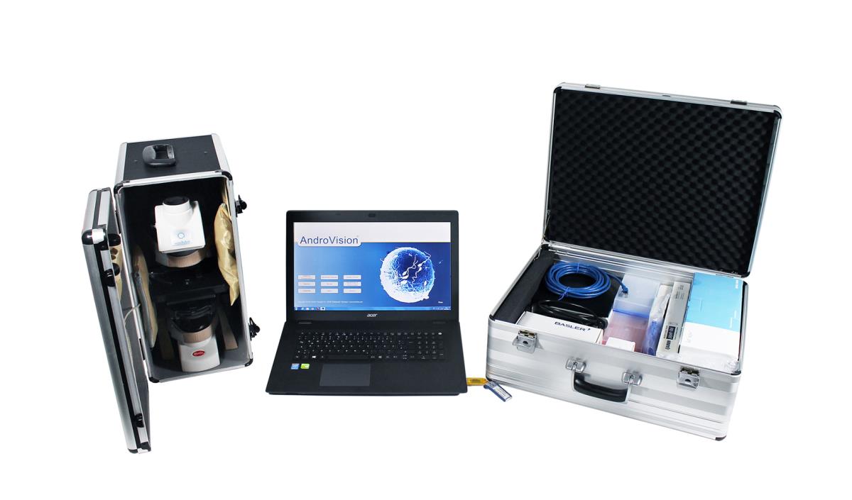 ANDROVISION®: CASA SOFTWARE WITH LAPTOP