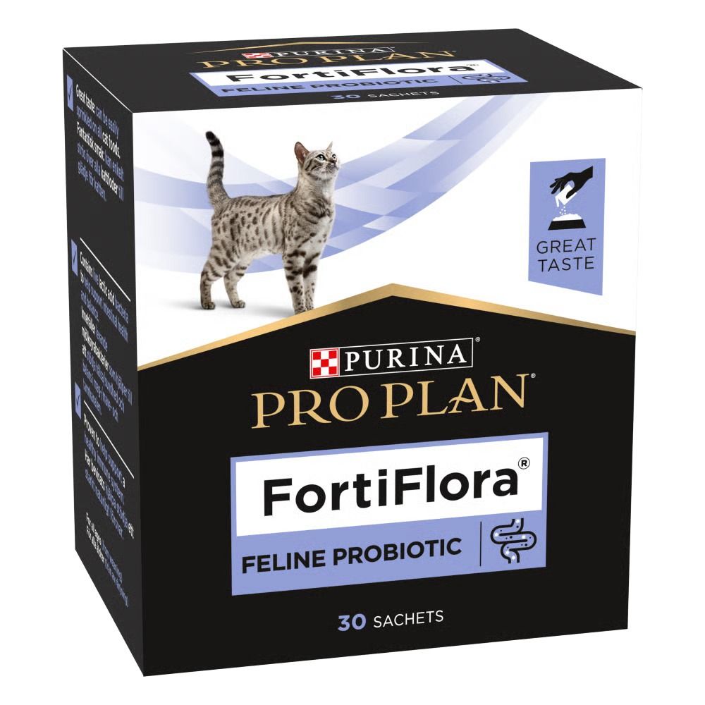 Purina Pro Plan FortiFlora Feline Probiotic Cat Supplement 30 x 1g -