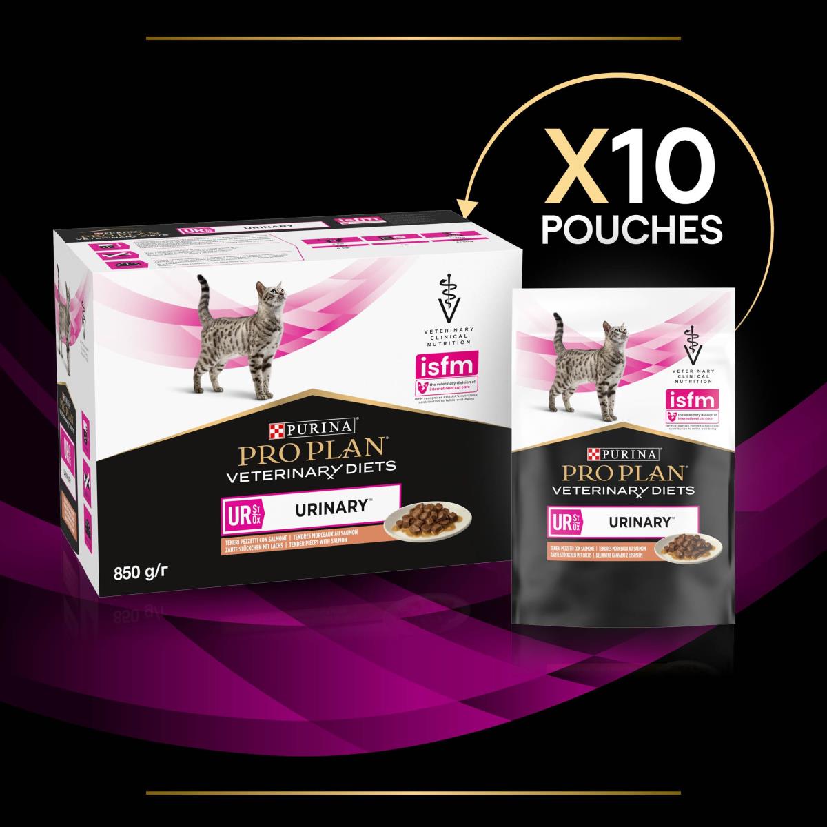 PPVD FELINE URINARY CIG SALMON WET