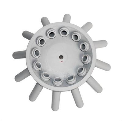 12Placement Test Tube Rotor For Combo V24 W/Lrg & Sml Tube Sleeves - Shopivet.com