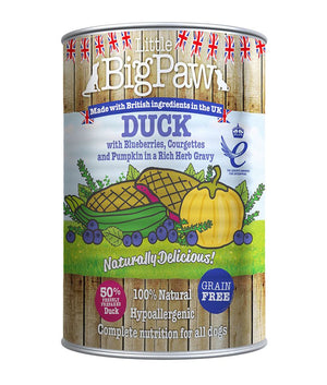 Little BigPaw Duck Adult Wet Dog Food 390g - 390G