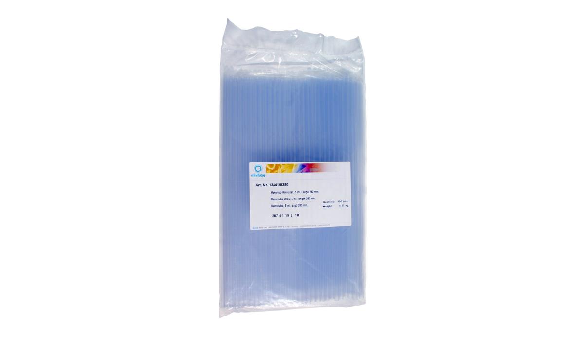 MACROTUBE, 5 ML, LENGTH: 280 MM, 100/BAG