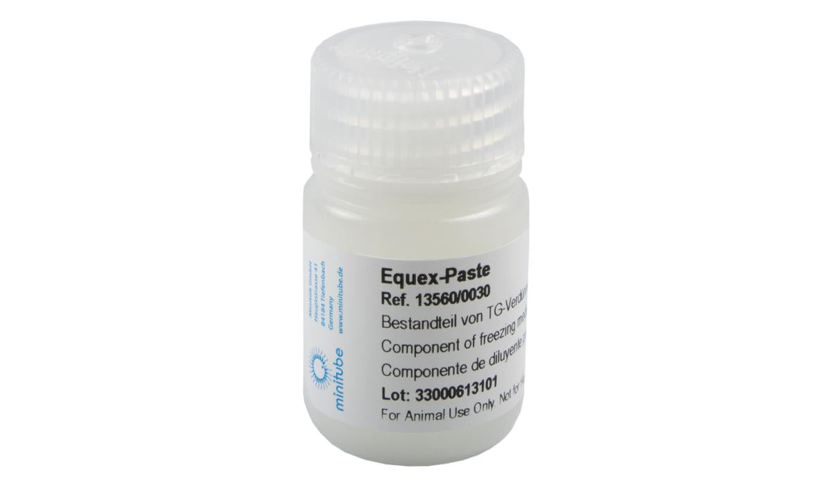 EQUEX PASTE, 30 G, COMPONENT OF FREEZING MEDIA FOR STALLION